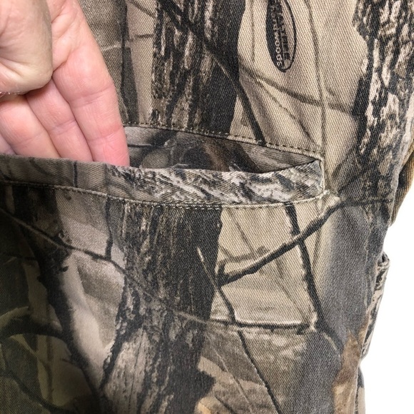 RATTLERS Camo Insulated Overalls REALTREE Hardwood - Picture 10 of 11